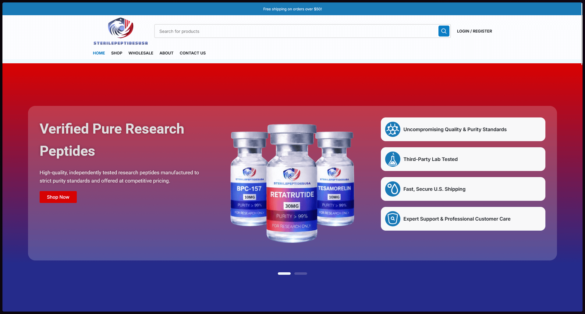 Sterile Peptides USA